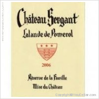 Château Sergant - Réserve de la famille