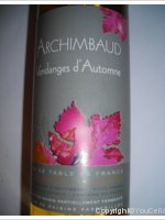 Domaine d'Archimbaud - Vendanges d'Automne