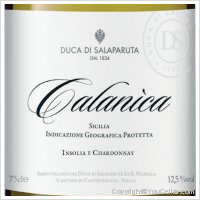 Duca di Salaparuta, Calanìca Insolia e Chardonnay