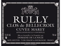 Clos de Bellecroix - cuvée Marey