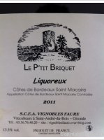 Vignobles Faure - Le P'tit Briquet