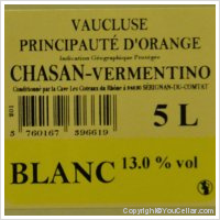 Cave Les Côteaux du Rhône - Chasan-Vermentino