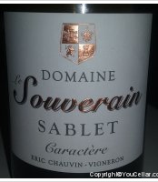 Domaine Le Souverain - Caractére