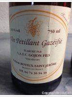 Gojon  Fils - Vin Pétillant Gazéifié