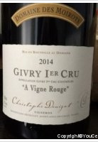 Domaine des Moirots - 1er Cru A vigne rouge